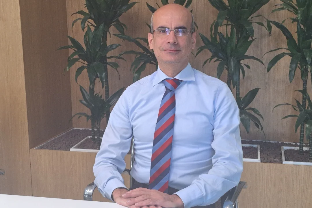 Portrait of Fjorent Rrushi, Head of Research, Raiffeisen Bank Albania