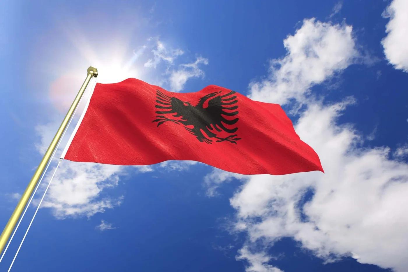 Albanien Flag