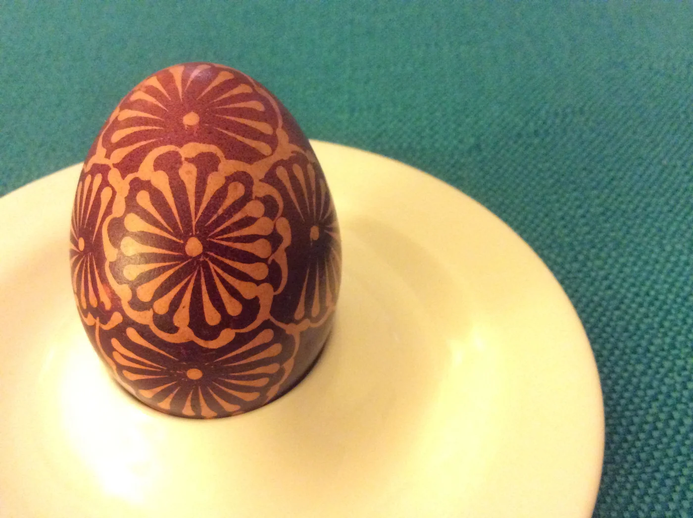 Traditional Easter egg from Croatia