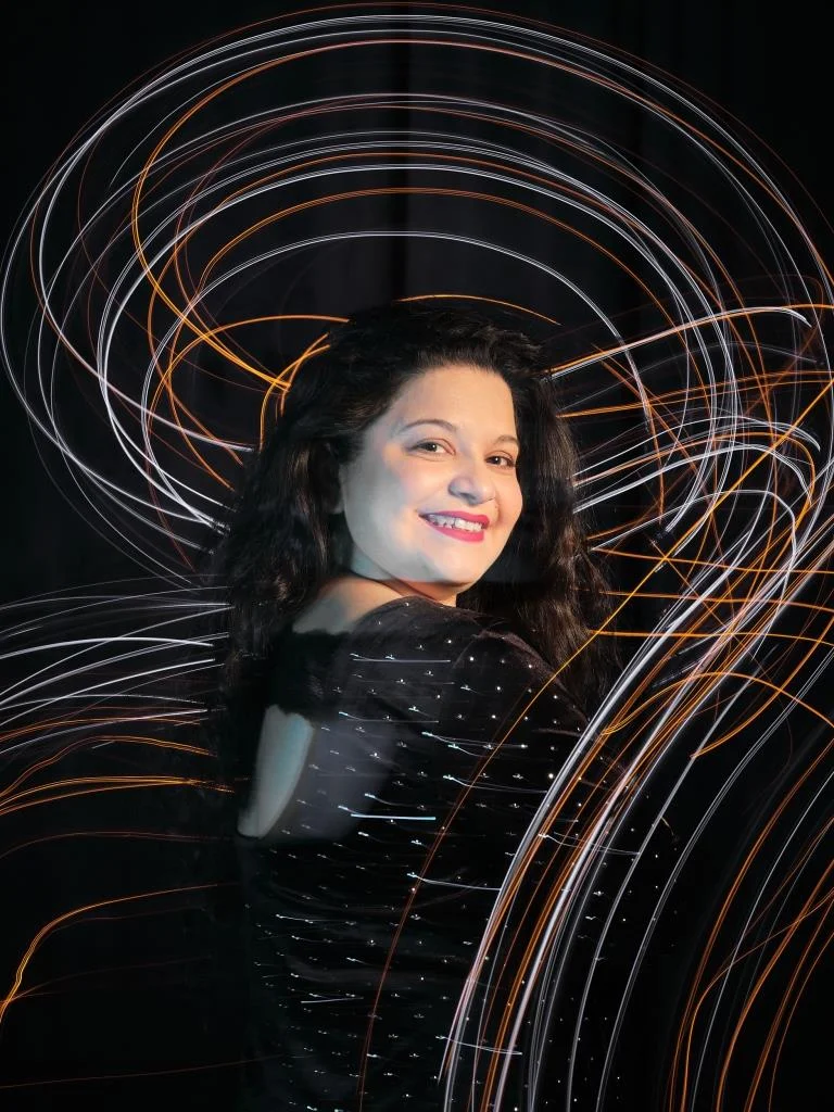 Artistic Portrait of Vera Lacková 