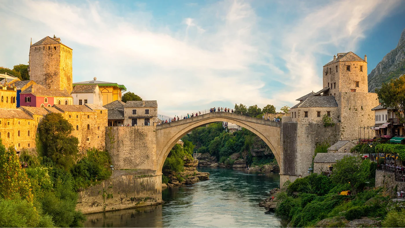 Brücke von Mostar, Bosnien