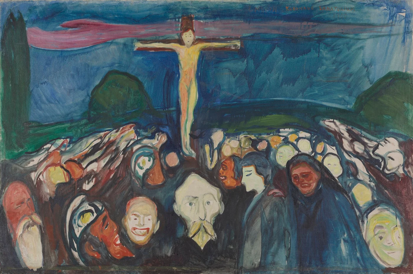  Edvard Munch Golgatha 1900 Munchmuseet (c) Photo Munchmuseet Ove Kvavik