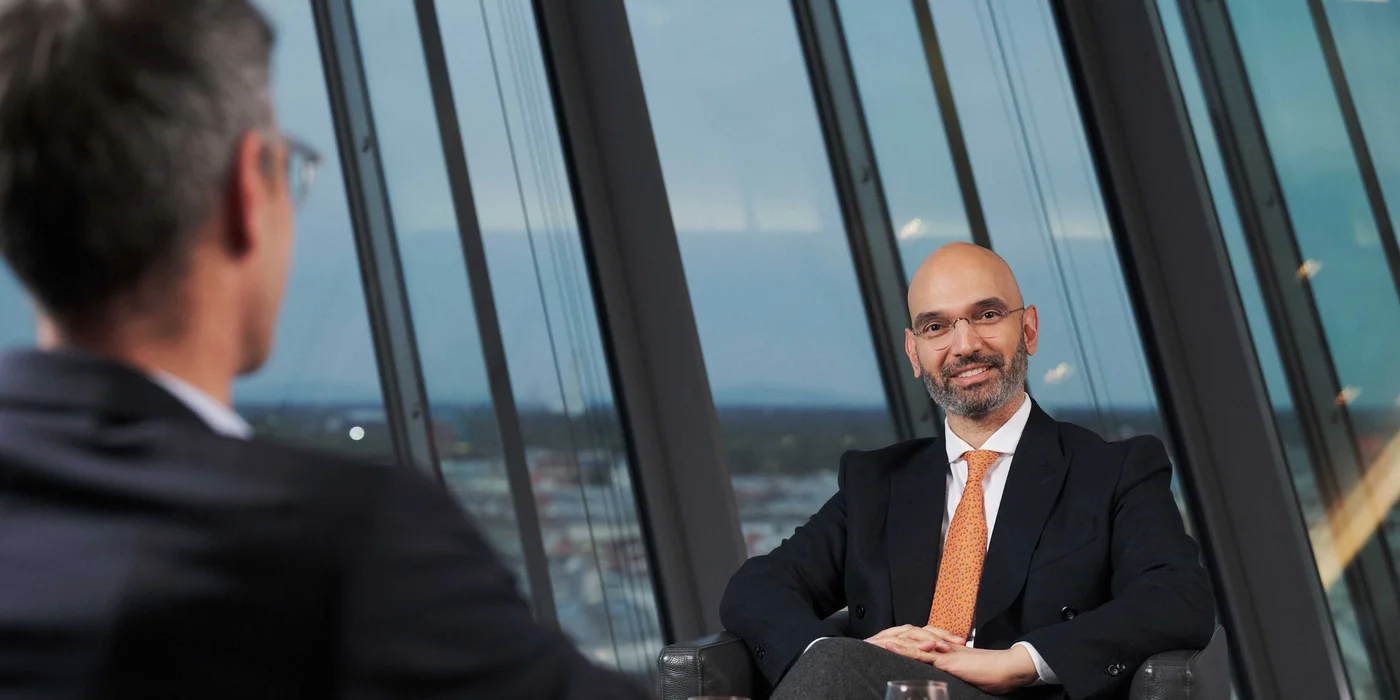 Photo from interview with Amir-Ali Ameri | Capital Markets Data & Solutions
