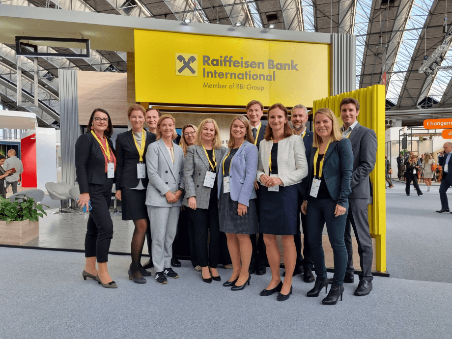 Group of RBI employees at Sibos
