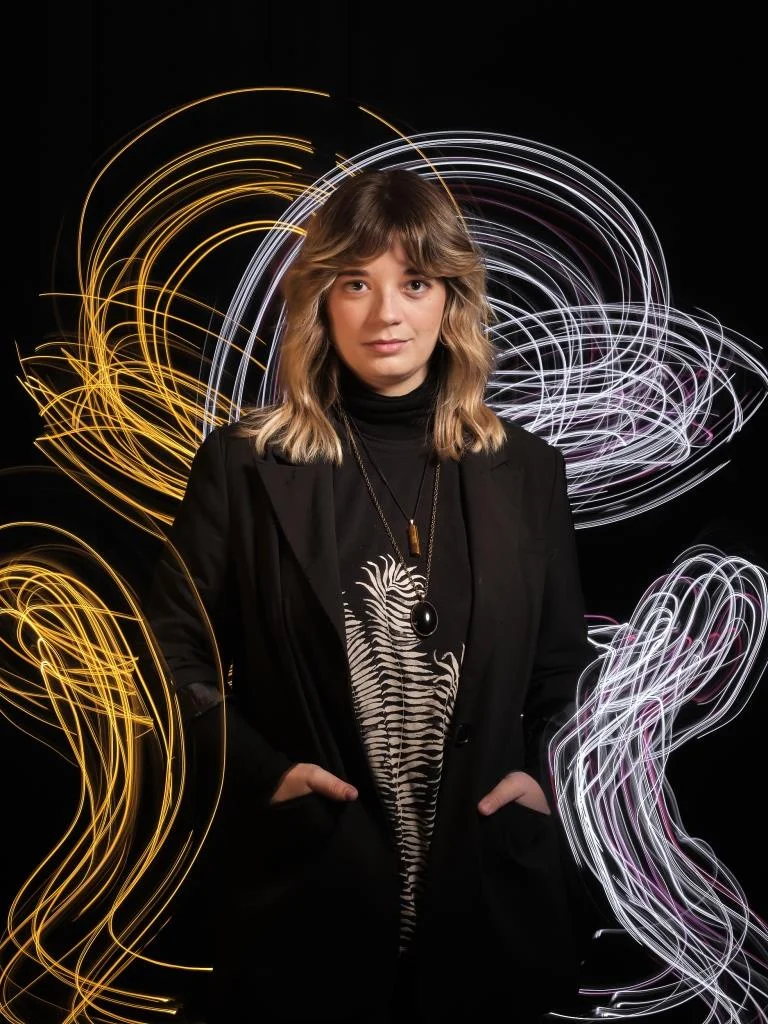Artistic Portrait of Nicol Hochholczerová 
