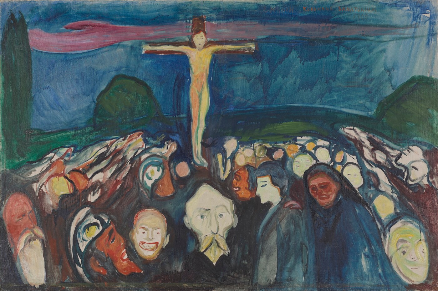 Edvard Munch Golgotha 1900 Munch Museum (c) Photo Munch Museum Ove Kvavik