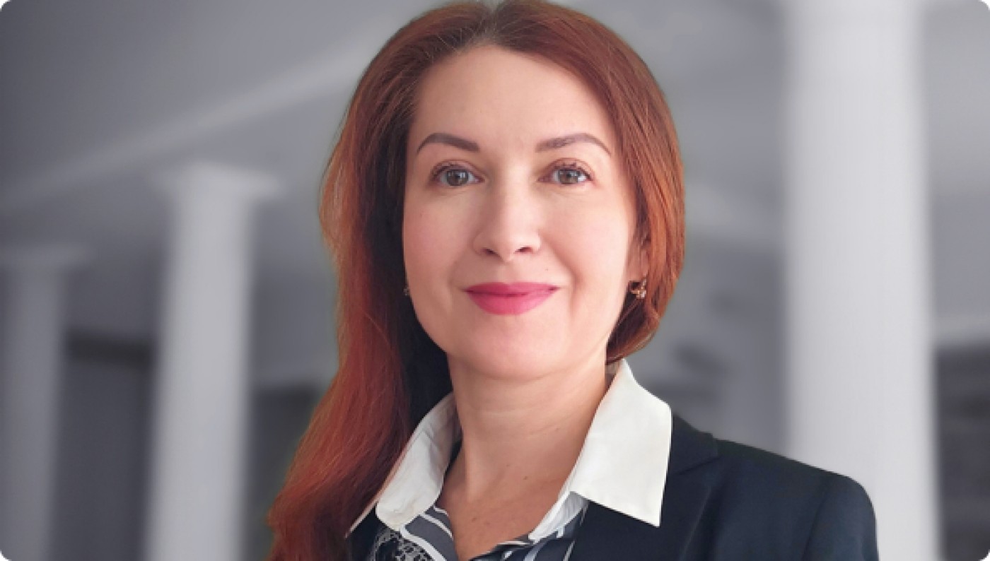 Portrait von Bogdana Yefremova, Head of GPS Ukraine