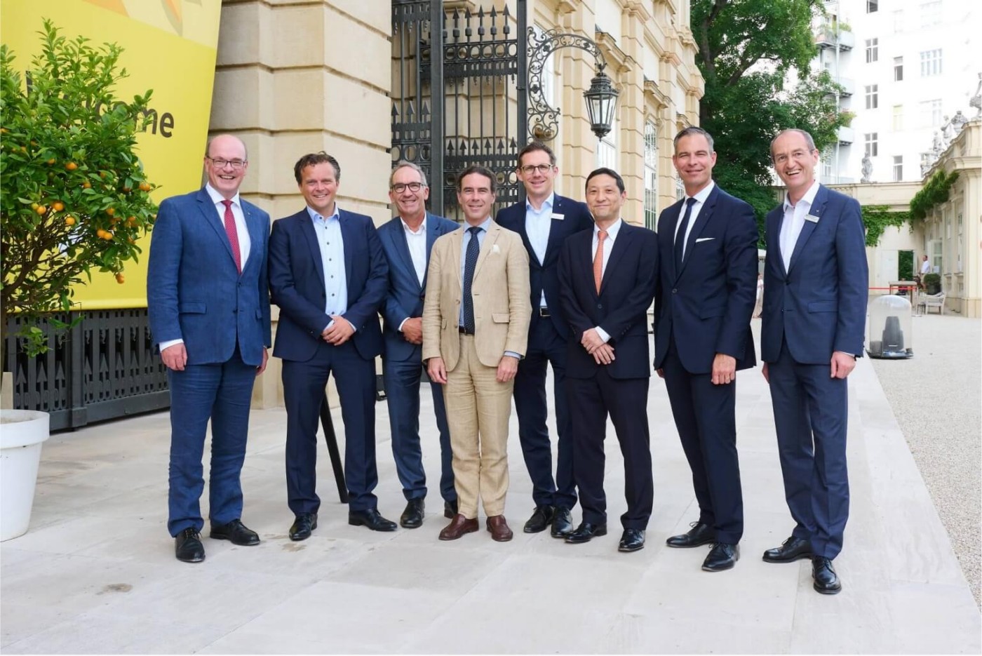 group of businessmen