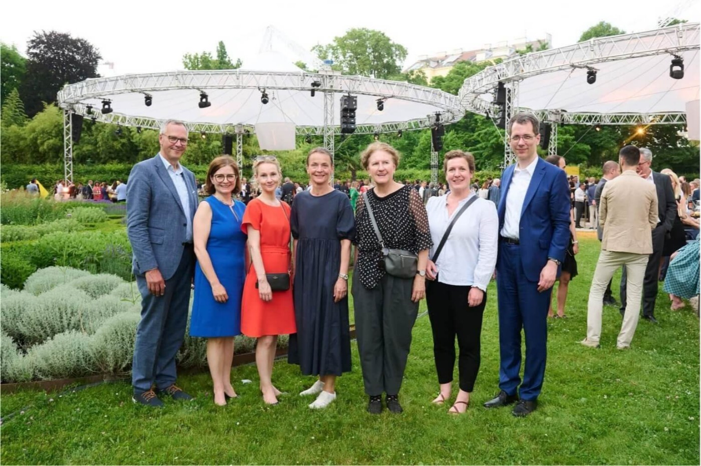 group photo at an event