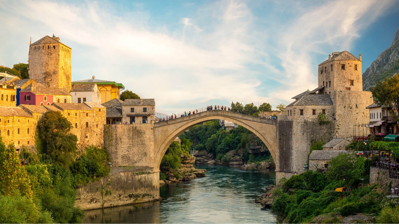 Bridge Mostar Bosnia